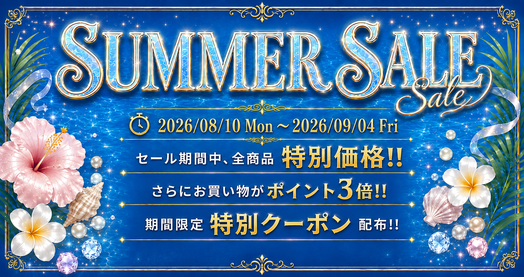 2026年サマーセールキャンペーン