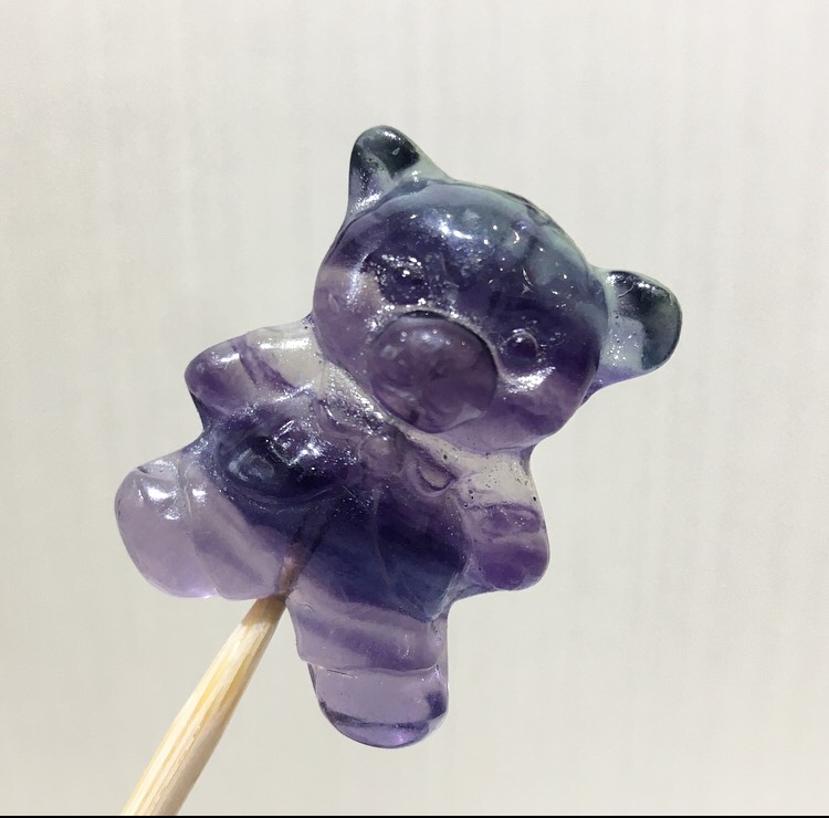 フローライト くまさん粒販売 047 / Thida Stone 天然石パワーストーン 