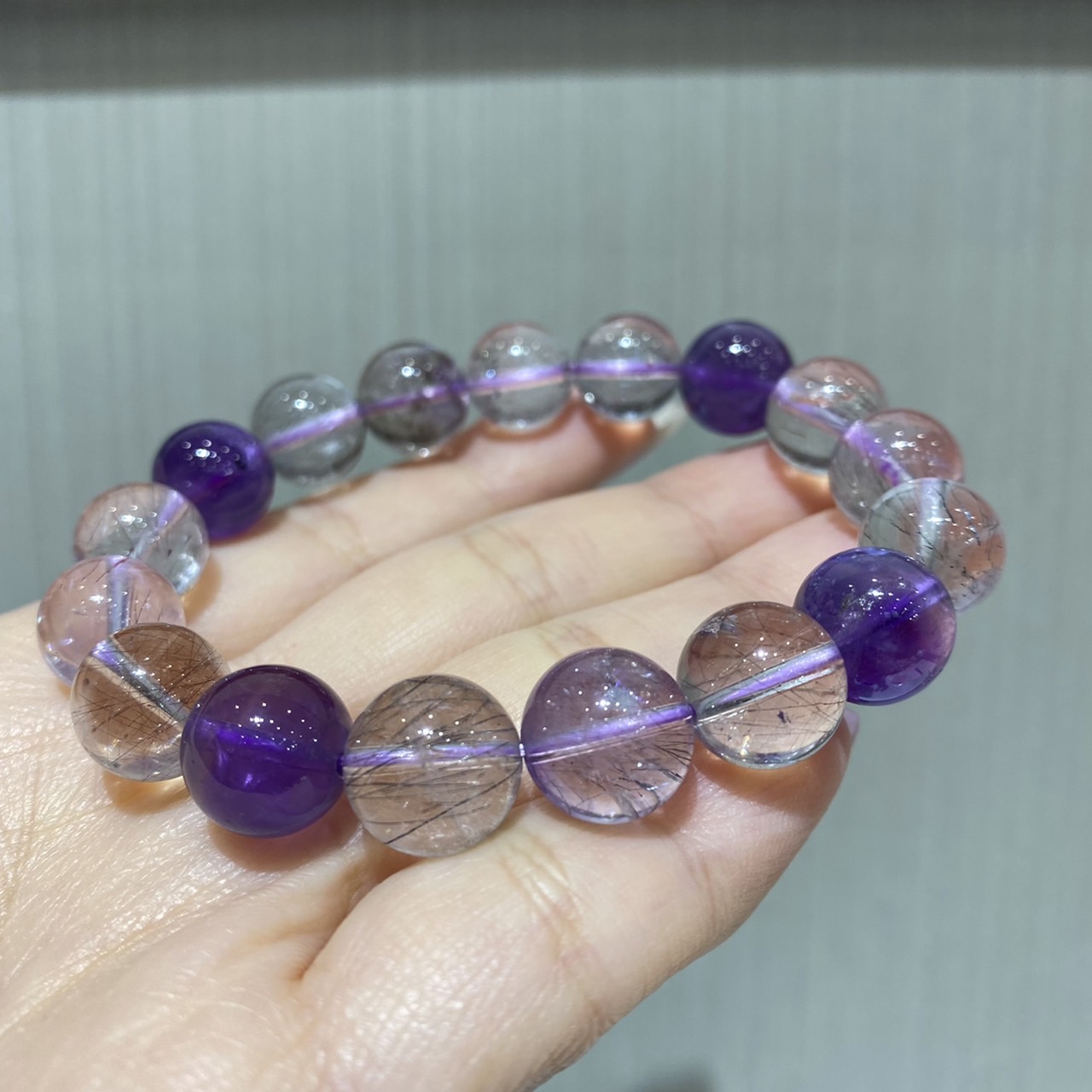 1点物 お買い得スーパーセブン ブレスレット 057 / Thida Stone 天然石 