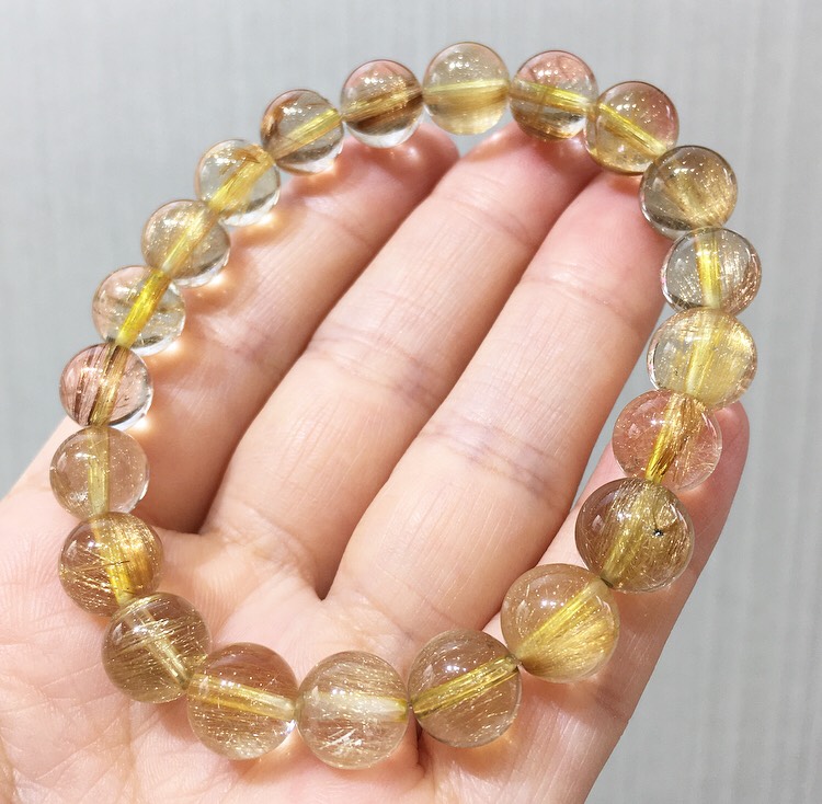 お値下げ！Thida stone ルチルクォーツブレスレット ルチルクォーツ ブレスレット 306 / Thida Stone 天然石